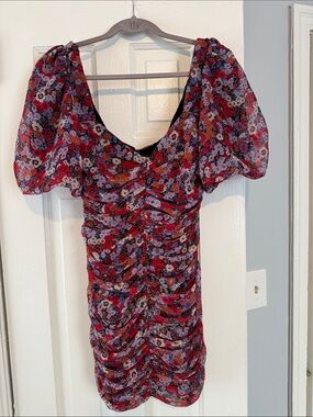 Zara Floral Mini Dress
